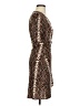 BCBGMAXAZRIA Animal Print Brown Cocktail Dress Size XXS - photo 4