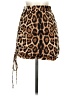 Shein Animal Print Brown Casual Skirt Size XS - photo 1