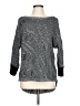 Dana Buchman Houndstooth Black Pullover Sweater Size L - photo 1