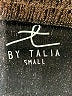 Talia 100% Polyester Tweed Brown Jumpsuit Size S - photo 4