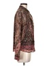 Walter Baker 100% Polyester Paisley Brown Long Sleeve Blouse Size M - photo 4