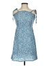 Shein 100% Polyester Blue Casual Dress Size 2 - photo 1