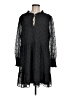 H&M 100% Polyester Black Casual Dress Size M - photo 1