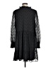 H&M 100% Polyester Black Casual Dress Size M - photo 2