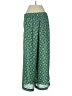 Max Studio 100% Polyester Print Green Casual Pants Size S - photo 2
