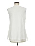 Timeson White Sleeveless Blouse Size M - photo 2