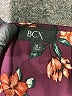 BCX Burgundy 3/4 Sleeve Blouse Size M - photo 7