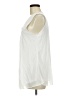 Timeson White Sleeveless Blouse Size M - photo 5