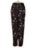 Lulus 100% Polyester Floral Black Casual Pants Size S - photo 1