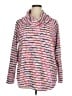 Ruby Rd. Stripes Pink Pullover Sweater Size 1X - photo 1