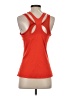 Athleta Orange Red Sleeveless T-Shirt Size S - photo 2