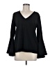 Ann Taylor Black Long Sleeve Blouse Size M - photo 1