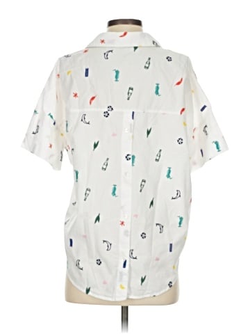 Madewell Short Sleeve Blouse (view 2)