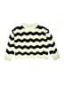 FRESHMAN 100% Polyester Chevron-herringbone Ivory Pullover Sweater Size 8 - 10 - photo 1