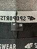 4F Solid Black Active Pants Size M - photo 7