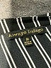 Always Indigo Stripes Black Long Sleeve Blouse Size M - photo 7