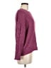 Democracy Tweed Burgundy Pullover Sweater Size M - photo 4
