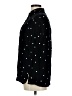 Old Navy 100% Viscose Polka Dots Black Long Sleeve Blouse Size M - photo 5