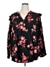 Torrid 100% Rayon Black Long Sleeve Blouse Size 3X Plus (3) - photo 1