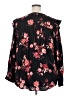 Torrid 100% Rayon Black Long Sleeve Blouse Size 3X Plus (3) - photo 2