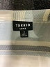 Torrid Silver Blue Short Sleeve Blouse Size 2X Plus (2) - photo 3
