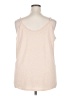 Unbranded Tan Sleeveless Blouse Size 4X - photo 2