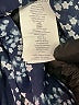 MICHAEL Michael Kors 100% Polyester Blue Short Sleeve Blouse Size XS - photo 8