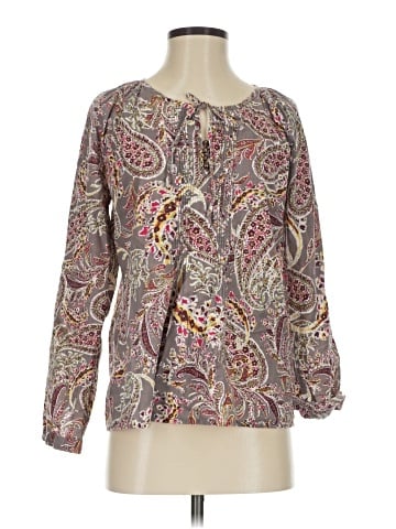 IZOD Long Sleeve Blouse (view 1)