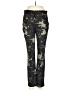 Gap Print Black Active Pants Size 4 - photo 1