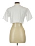 Shein Ivory White Short Sleeve Turtleneck Size 4 - photo 2