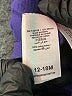 Peek... 100% Cotton Purple Sweatshirt Size 12-18 mo - photo 4