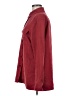 Evan Picone 100% Polyester Solid Burgundy Long Sleeve Blouse Size M - photo 5
