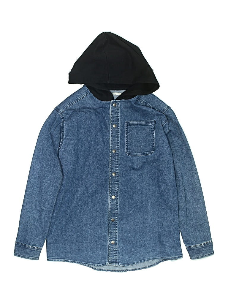Pre-owned Epic Threads Kids' Denim Jacket In Blue