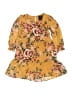 Xtraordinary 100% Polyester Yellow Orange Dress Size 6 - photo 1