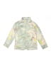 Adidas 100% Polyester Tie-dye Silver Track Jacket Size 6 - photo 1