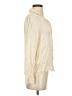 MNG 100% Viscose Solid Ivory Long Sleeve Blouse Size 4 - photo 4