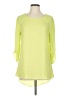 BCBGMAXAZRIA Green Yellow 3/4 Sleeve Blouse Size L (estimated) - photo 1