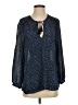 Joie Blue Long Sleeve Blouse Size XS - photo 1