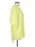 BCBGMAXAZRIA Green Yellow 3/4 Sleeve Blouse Size L (estimated) - photo 4