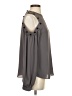 Landa by Dora Landa 100% Polyester Gray Long Sleeve Blouse Size S - photo 4