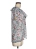 Kut from the Kloth 100% Polyester Gray Blue Short Sleeve Blouse Size M - photo 4