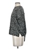 Otis & Maclain 100% Silk Polka Dots Black Short Sleeve Silk Top Size XS - photo 5