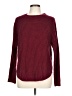Zesica 100% Acrylic Houndstooth Burgundy Pullover Sweater Size L - photo 1