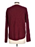 Zesica 100% Acrylic Houndstooth Burgundy Pullover Sweater Size L - photo 2