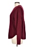 Zesica 100% Acrylic Houndstooth Burgundy Pullover Sweater Size L - photo 5