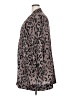 Amaryllis Animal Print Brown Kimono Size 3X - photo 5