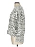 Andrea Jovine Print Silver Gray Pullover Sweater Size L - photo 5