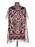 BECCA® by Rebecca Virtue 100% Polyester Pink Kimono Size XS - photo 2