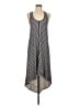 Lanston Stripes Gray Casual Dress Size XS - photo 1