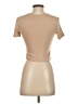 Zara Tan Short Sleeve Turtleneck Size S - photo 2